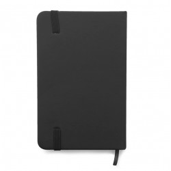 Notebook VITAL A6, 80 sheets, black color, lined