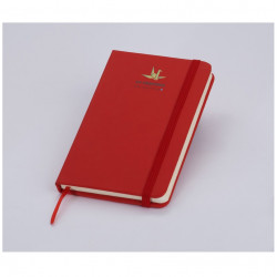 Notebook VITAL A6, 80 sheets, red color