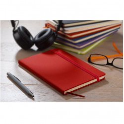 Notebook VITAL A6, 80 sheets, red color