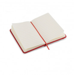 Notebook VITAL A6, 80 sheets, red color