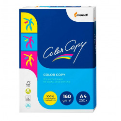 Office paper COLOR Copy A4 160 g. 250 sheets