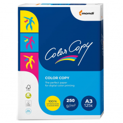 Office paper for color copying COLOR Copy A3 250 g. 125 sheets.
