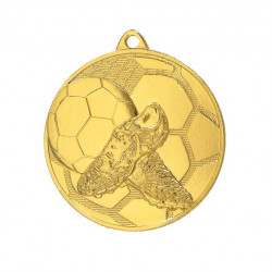 Medal Football 50mm MMC28050 gold color