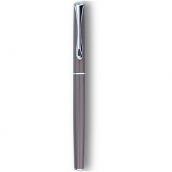 en DIPLOMAT TRAVELLER, glossy gray color body, silver-colored details, M