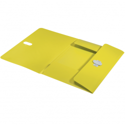 Document Folder with 3 Flaps LEITZ RECYCLE, Yellow