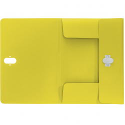 Document Folder with 3 Flaps LEITZ RECYCLE, Yellow