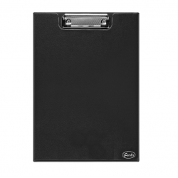 Clipboard folder A4 with clip FOROFIS, black
