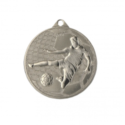 Medal Football 45mm MMC4505 silver color