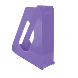 Brochure stand ESSELTE COLOUR BREEZE, lavender color