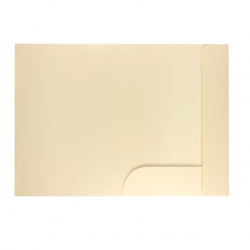 Folder greeting cardboard ICELAND A4 yellow glossy color.
