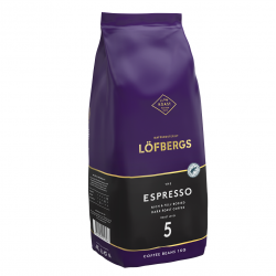 Kavos pupelės LOFBERGS ESPRESSO 1kg.