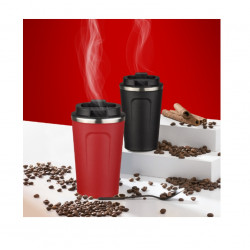 Thermal mug NORDIC 350ml, red color