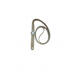 Silicone strap for ID card 12x900mm PIRUET gray