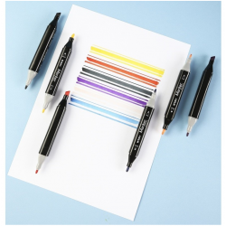 Dual-tip markers, 40 colors