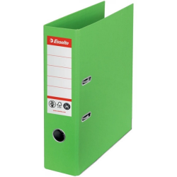 Binder A4/75 ESSELTE POWER1 RECYCLED, green color