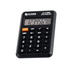 Desktop calculator ELEVEN LC-210NR, black color