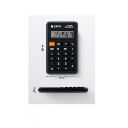 Desktop calculator ELEVEN LC-310NR, black color