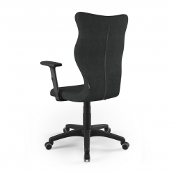 Chair ENTELO UNI BLACK DECO 17, dark gray color, No.7