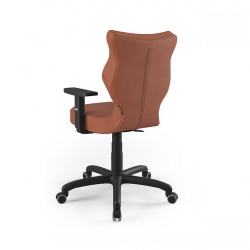 Chair ENTELO ARCO BLACK VEGA 02, dark brown color