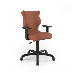 Chair ENTELO ARCO BLACK VEGA 02, dark brown color