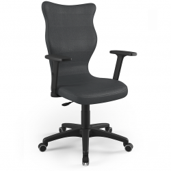 Chair ENTELO UNI BLACK VEGA 17, dark gray color, No.7