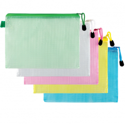 A4 Folder with Zipper Centrum, Mixed Colors