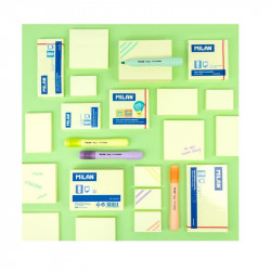 Sticky Notes MILAN 127x76mm, yellow color, 100 sheets