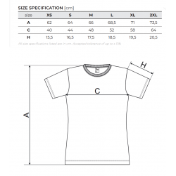 Marškinėliai trumpomis rankovėmis moteriški, įv.sp. MALFINI BASIC