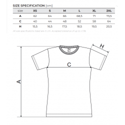 Women's Short-Sleeve T-Shirt, various colors, MALFINI BASIC
