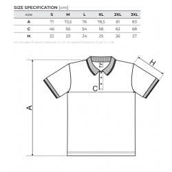 Polo shirt with short sleeves for men, various colors MALFINI URBAN