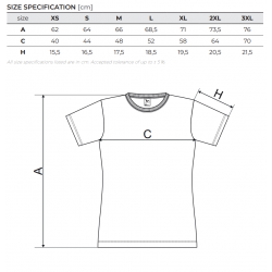 T-shirt with short sleeves for women, black MALFINI BASIC