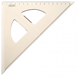 KOH-I-NOOR triangular ruler 45/177 16cm