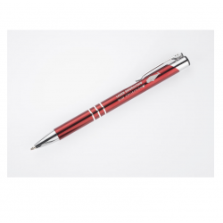 Ballpoint pen KALIPSO burgundy with silver detail