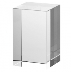Stiklinis trofėjus 3D KR5080/CUP matmenys 50x50x80mm