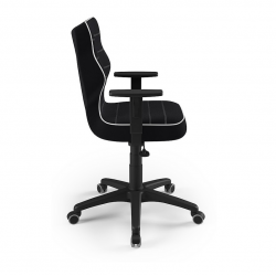 Chair ENTELO DUO BLACK JASMINE 01, black color