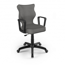 Chair ENTELO NORM BLACK MONOLITH 33, dark gray color
