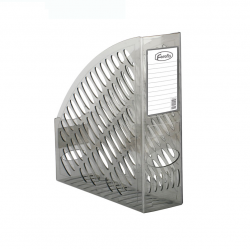 Brochure stand FOROFIS A4, smoke-colored