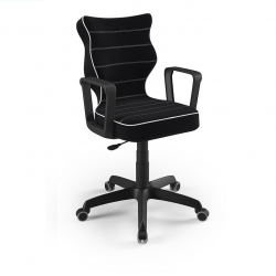 Chair ENTELO NORM BLACK JASMINE 01, black color
