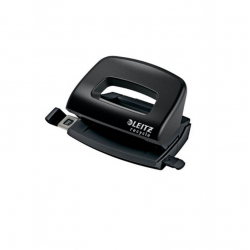 Hole punch LEITZ RECYCLE 10 sheets, black