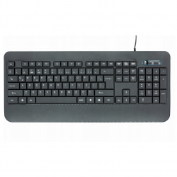 Wired Keyboard PLATINET K110 Black, US Layout, USB