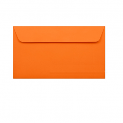 Orange envelope C65 (114x229) 75g with sealing strip, package of 1000