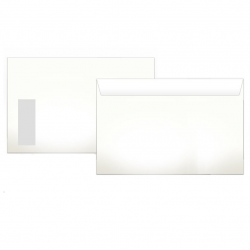 Envelope C4 with a strip along the long edge and a window, 105x40, package of 500