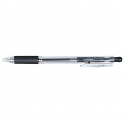 Automatic ballpoint pen LINC TIP-TOP, black color, pack of 50