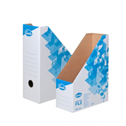 Cardboard brochure stand A4/100mm FOROFIS