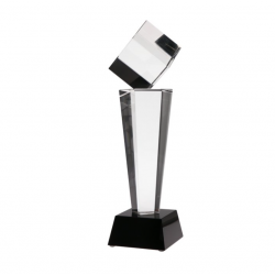 Glass trophy C004 height 30cm