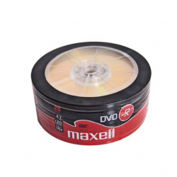 DVD-R diskai MAXELL 4,7 GB 16x, 25 vnt pakuotė
