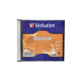 DVD-R disc VERBATIM 4.7GB 16x Matte Silver