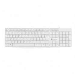 Keyboard NATEC Nautilius US, white