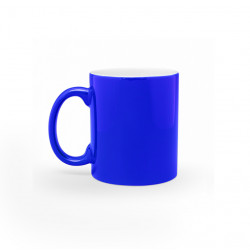 Mug MAGIC GLOSSY, 330 ml, blue color, sublimation