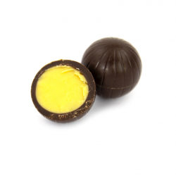 Juodojo šokolado saldainiai su mangų įdaru, RŪTA 1kg